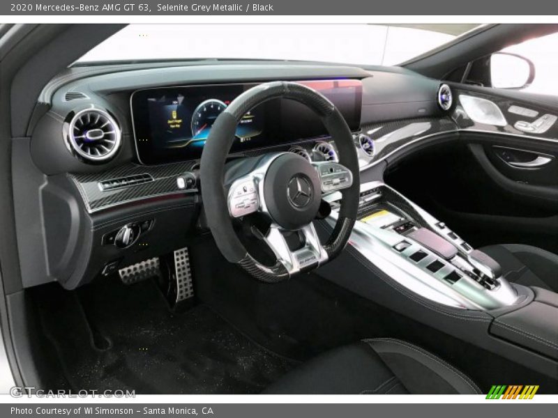 Selenite Grey Metallic / Black 2020 Mercedes-Benz AMG GT 63