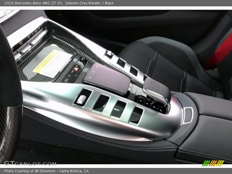 Selenite Grey Metallic / Black 2020 Mercedes-Benz AMG GT 63