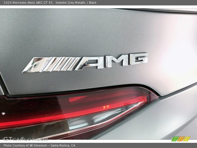 Selenite Grey Metallic / Black 2020 Mercedes-Benz AMG GT 63
