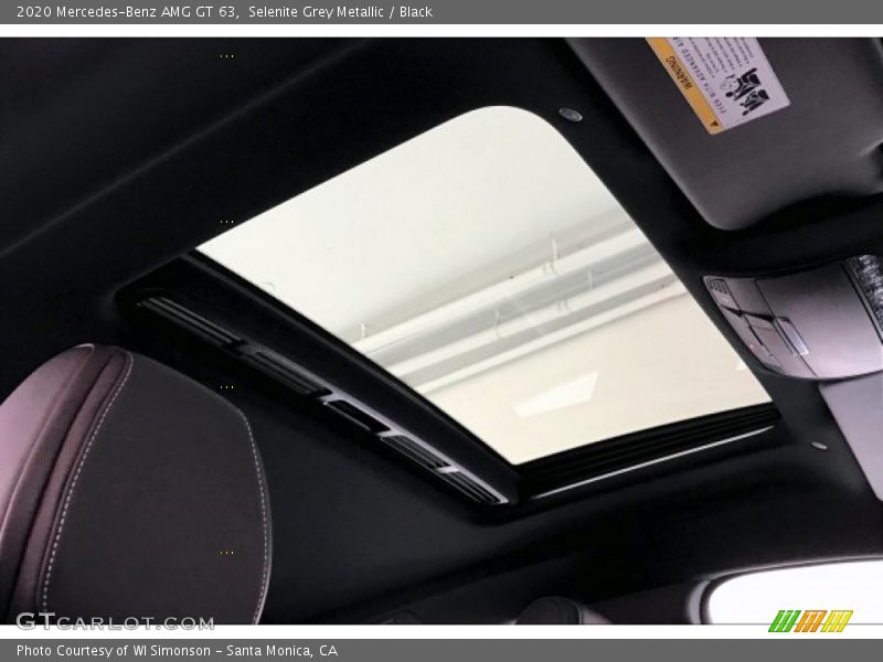 Selenite Grey Metallic / Black 2020 Mercedes-Benz AMG GT 63