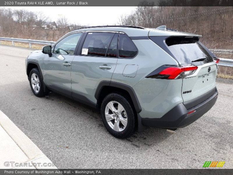 Lunar Rock / Black 2020 Toyota RAV4 XLE AWD