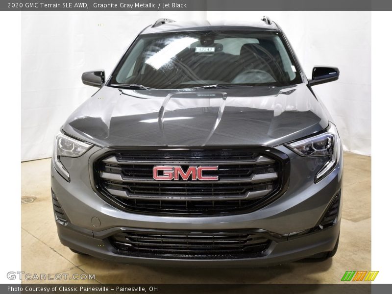 Graphite Gray Metallic / Jet Black 2020 GMC Terrain SLE AWD