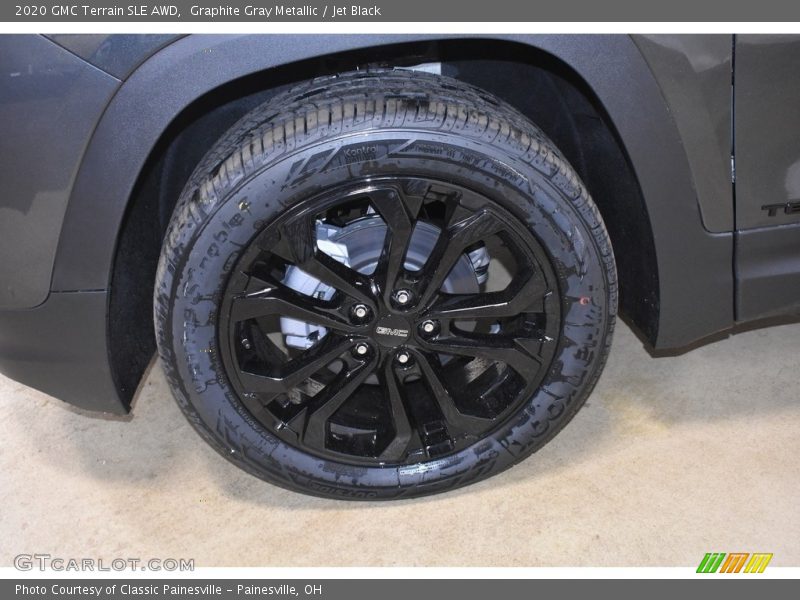 Graphite Gray Metallic / Jet Black 2020 GMC Terrain SLE AWD