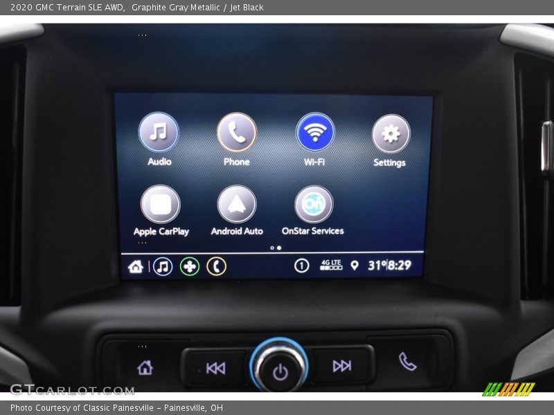 Graphite Gray Metallic / Jet Black 2020 GMC Terrain SLE AWD