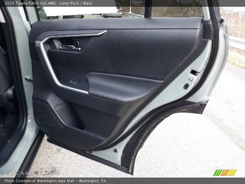 Lunar Rock / Black 2020 Toyota RAV4 XLE AWD