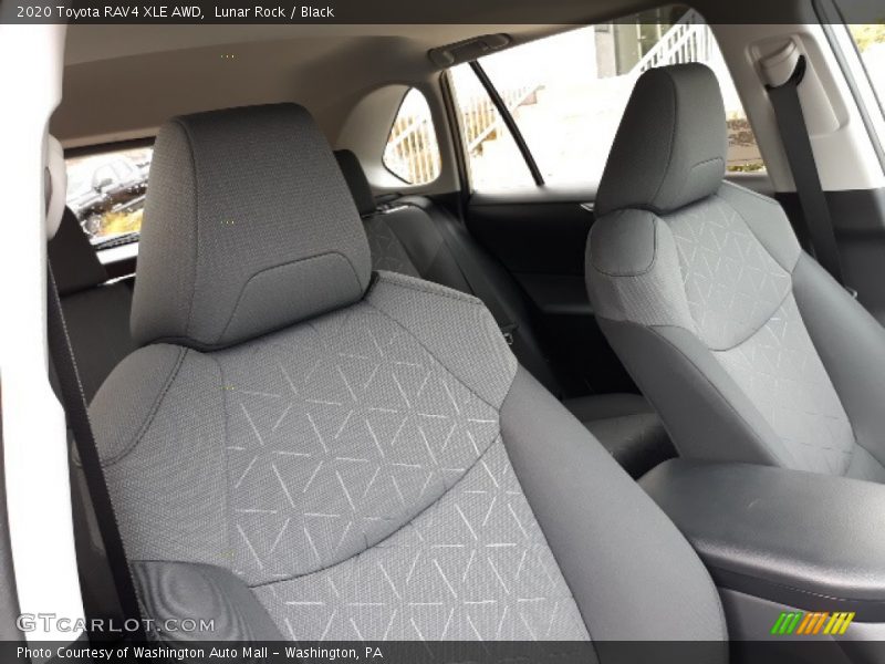 Lunar Rock / Black 2020 Toyota RAV4 XLE AWD