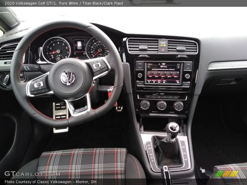 Front Seat of 2020 Golf GTI S