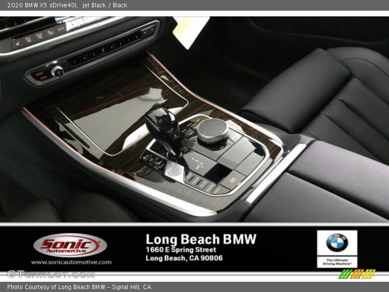 Jet Black / Black 2020 BMW X5 sDrive40i