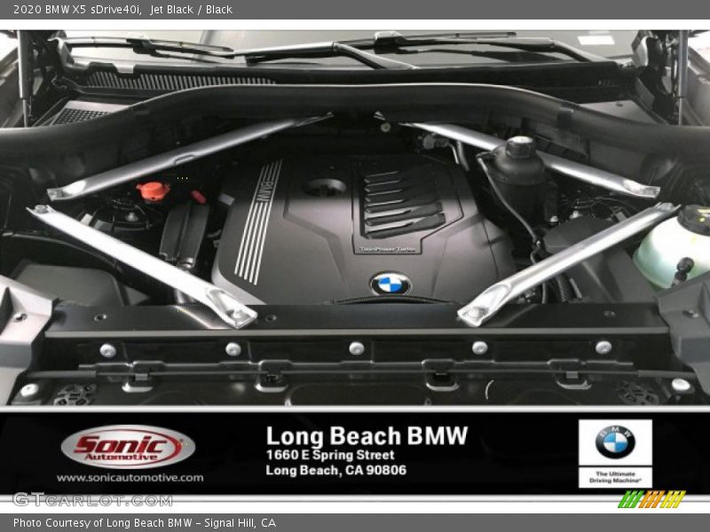Jet Black / Black 2020 BMW X5 sDrive40i