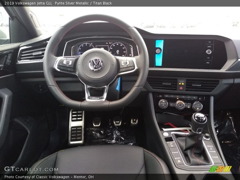 Pyrite Silver Metallic / Titan Black 2019 Volkswagen Jetta GLI
