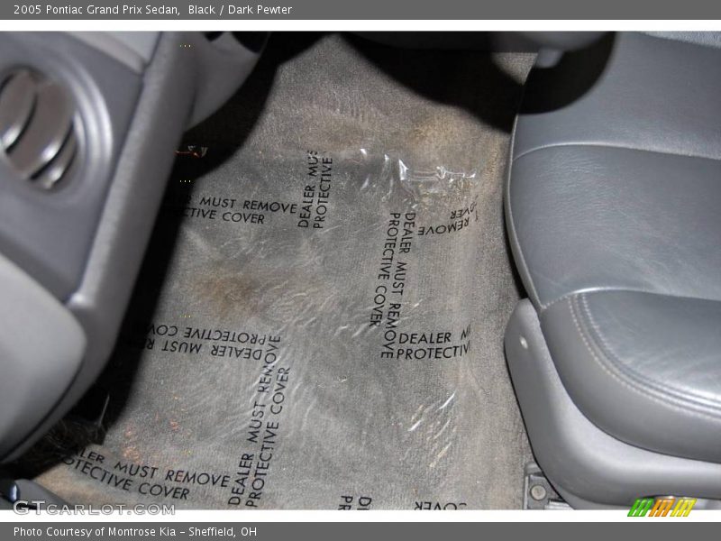 Black / Dark Pewter 2005 Pontiac Grand Prix Sedan