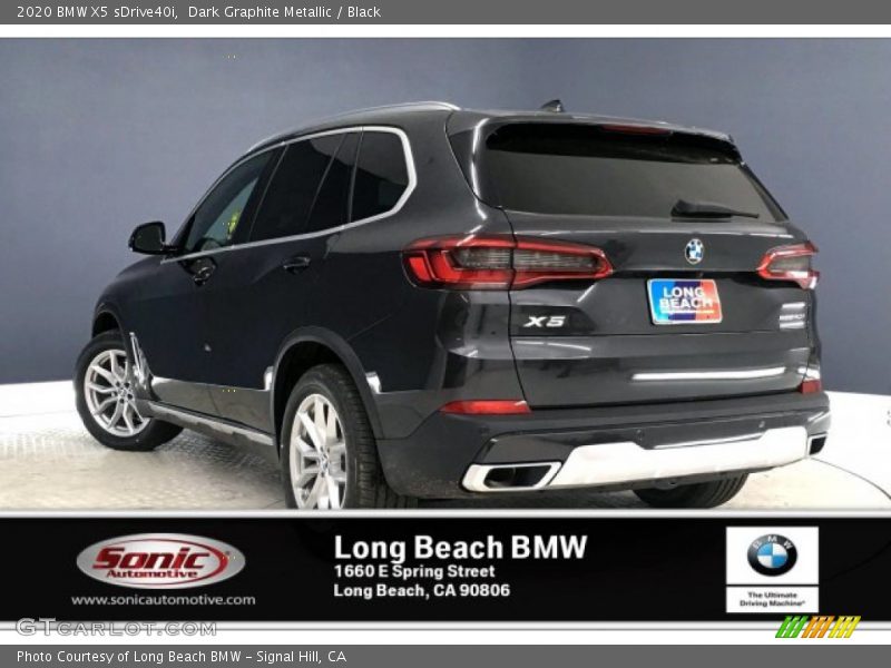 Dark Graphite Metallic / Black 2020 BMW X5 sDrive40i