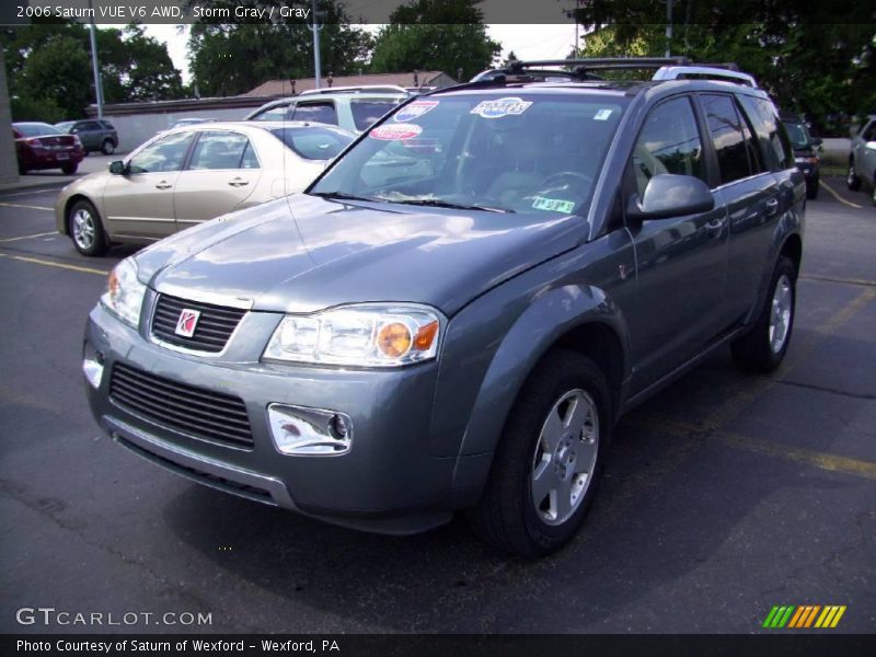 Storm Gray / Gray 2006 Saturn VUE V6 AWD