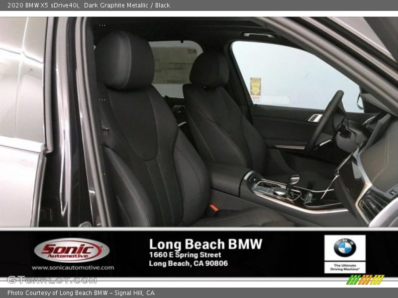Dark Graphite Metallic / Black 2020 BMW X5 sDrive40i