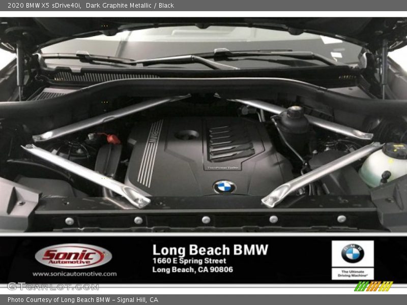 Dark Graphite Metallic / Black 2020 BMW X5 sDrive40i