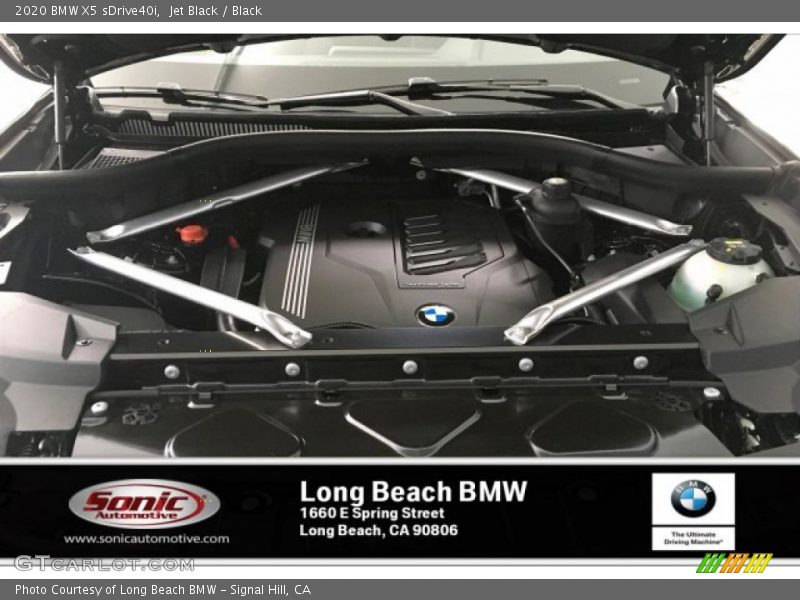 Jet Black / Black 2020 BMW X5 sDrive40i