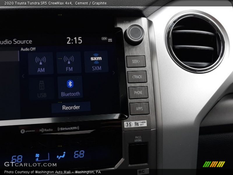 Cement / Graphite 2020 Toyota Tundra SR5 CrewMax 4x4