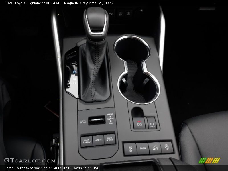Magnetic Gray Metallic / Black 2020 Toyota Highlander XLE AWD