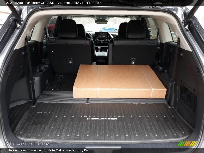 Magnetic Gray Metallic / Black 2020 Toyota Highlander XLE AWD