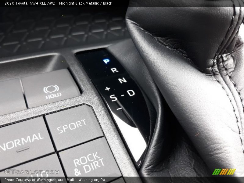 Midnight Black Metallic / Black 2020 Toyota RAV4 XLE AWD
