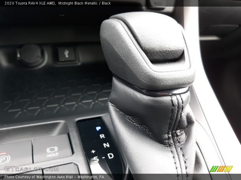 Midnight Black Metallic / Black 2020 Toyota RAV4 XLE AWD