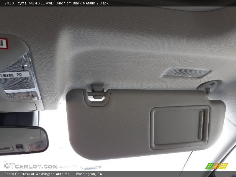 Midnight Black Metallic / Black 2020 Toyota RAV4 XLE AWD