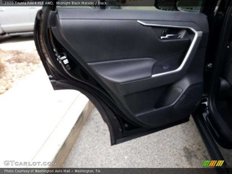 Midnight Black Metallic / Black 2020 Toyota RAV4 XLE AWD