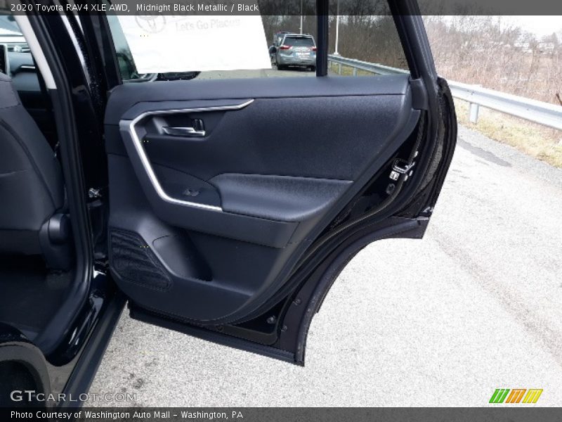 Midnight Black Metallic / Black 2020 Toyota RAV4 XLE AWD
