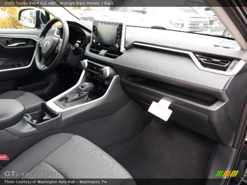 Midnight Black Metallic / Black 2020 Toyota RAV4 XLE AWD