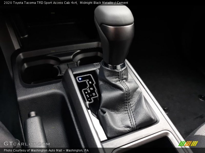Midnight Black Metallic / Cement 2020 Toyota Tacoma TRD Sport Access Cab 4x4