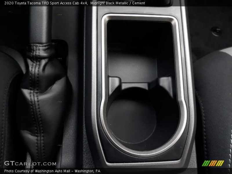 Midnight Black Metallic / Cement 2020 Toyota Tacoma TRD Sport Access Cab 4x4