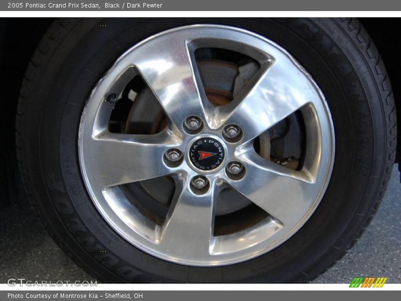 Black / Dark Pewter 2005 Pontiac Grand Prix Sedan