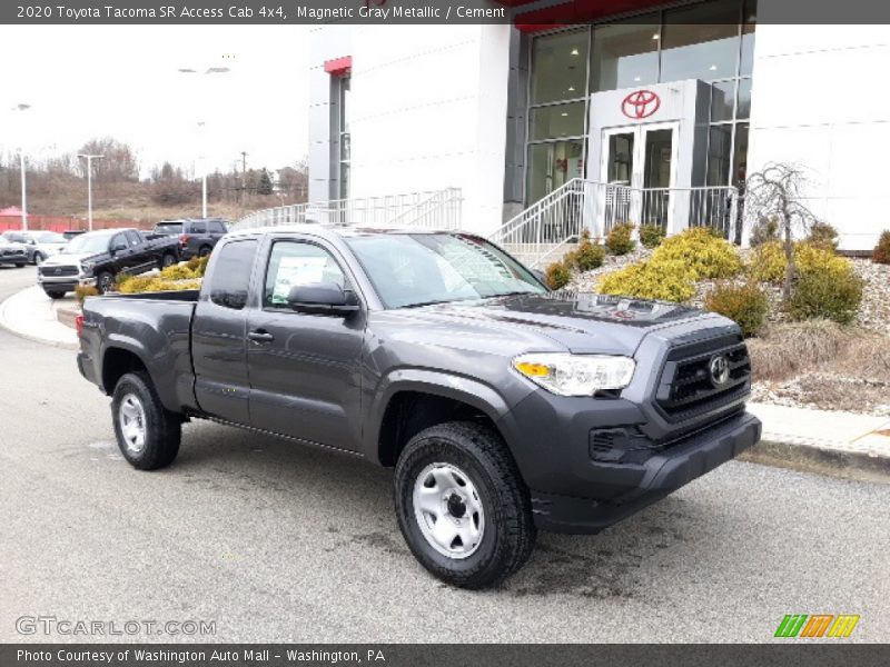 Magnetic Gray Metallic / Cement 2020 Toyota Tacoma SR Access Cab 4x4
