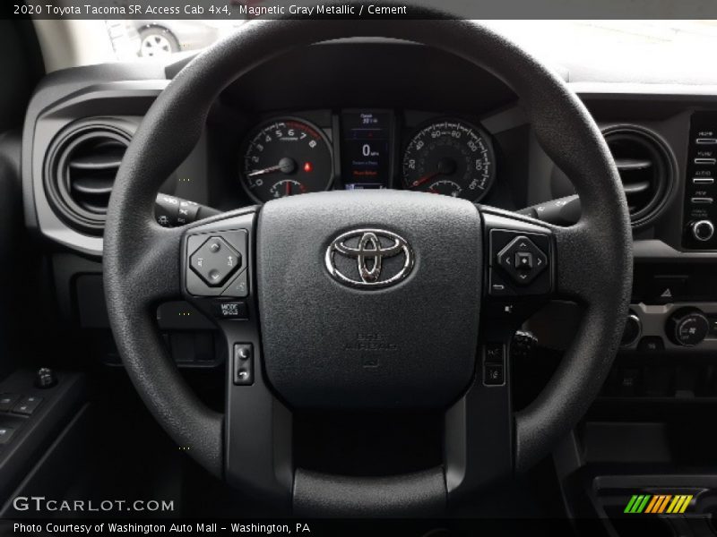 Magnetic Gray Metallic / Cement 2020 Toyota Tacoma SR Access Cab 4x4