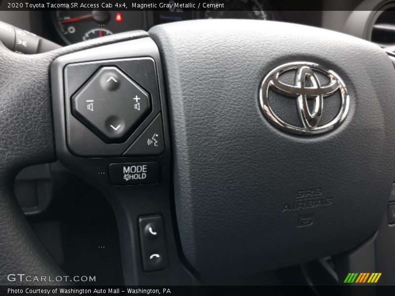 Magnetic Gray Metallic / Cement 2020 Toyota Tacoma SR Access Cab 4x4