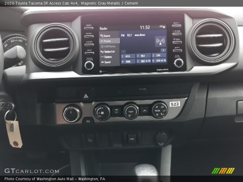 Magnetic Gray Metallic / Cement 2020 Toyota Tacoma SR Access Cab 4x4