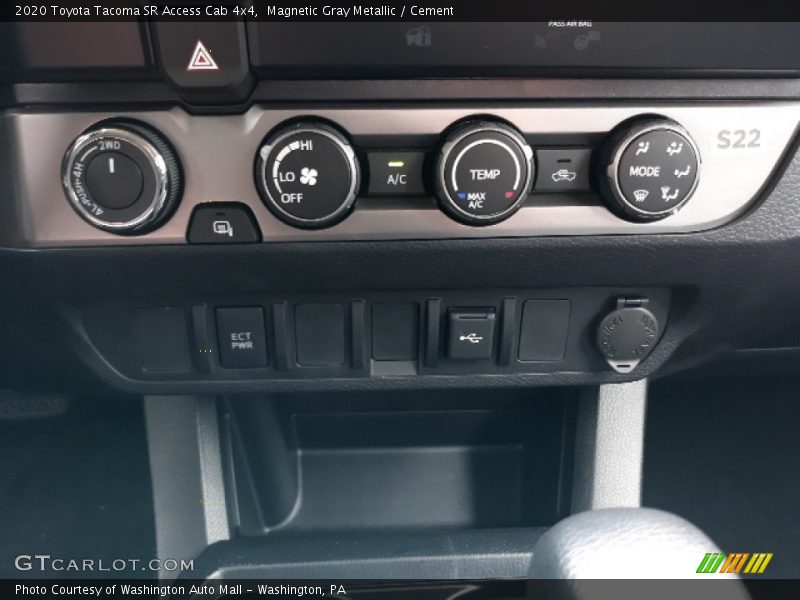 Magnetic Gray Metallic / Cement 2020 Toyota Tacoma SR Access Cab 4x4