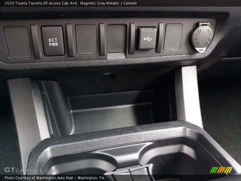 Magnetic Gray Metallic / Cement 2020 Toyota Tacoma SR Access Cab 4x4