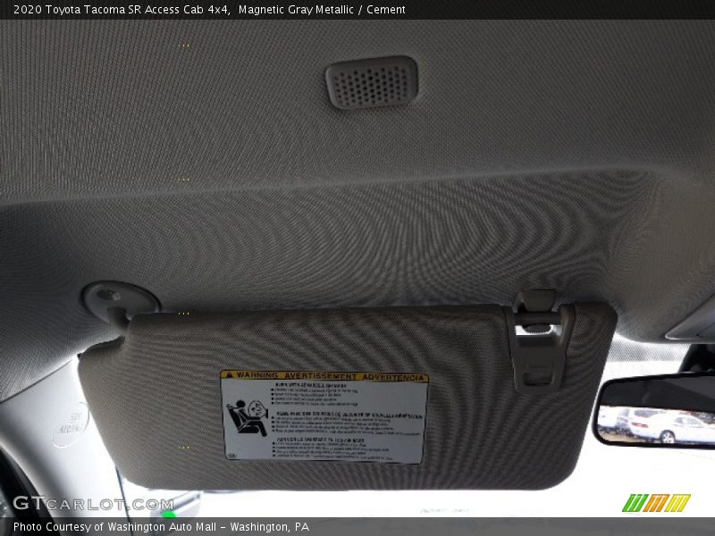 Magnetic Gray Metallic / Cement 2020 Toyota Tacoma SR Access Cab 4x4
