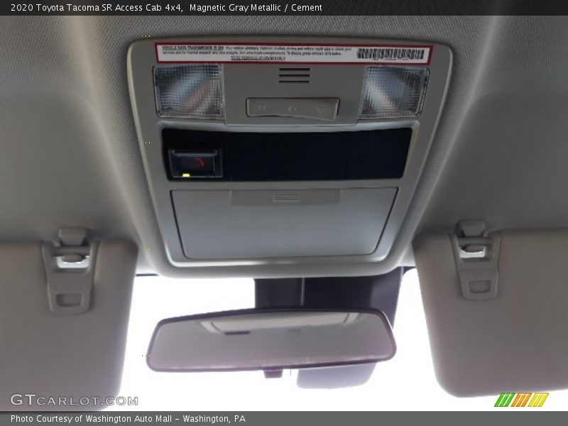 Magnetic Gray Metallic / Cement 2020 Toyota Tacoma SR Access Cab 4x4