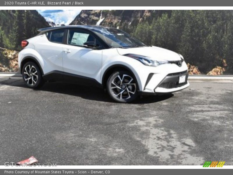 Blizzard Pearl / Black 2020 Toyota C-HR XLE