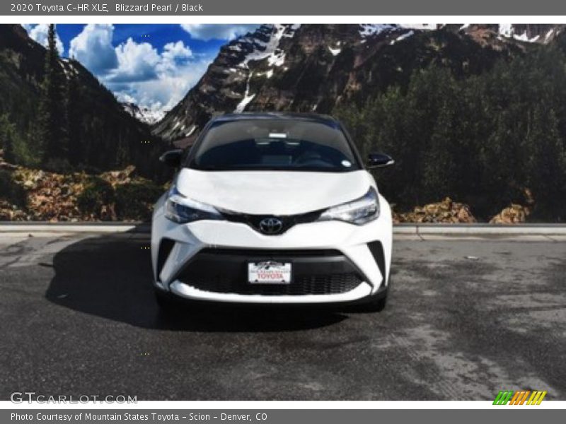Blizzard Pearl / Black 2020 Toyota C-HR XLE
