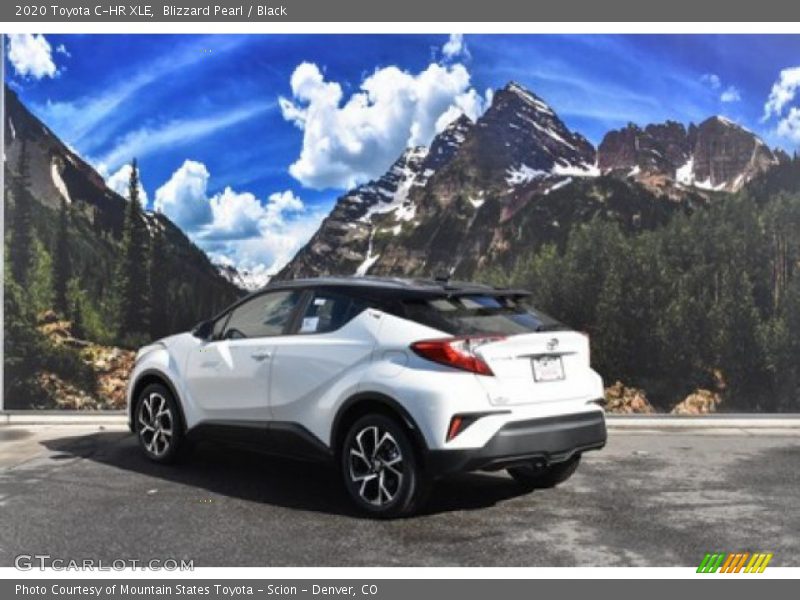 Blizzard Pearl / Black 2020 Toyota C-HR XLE