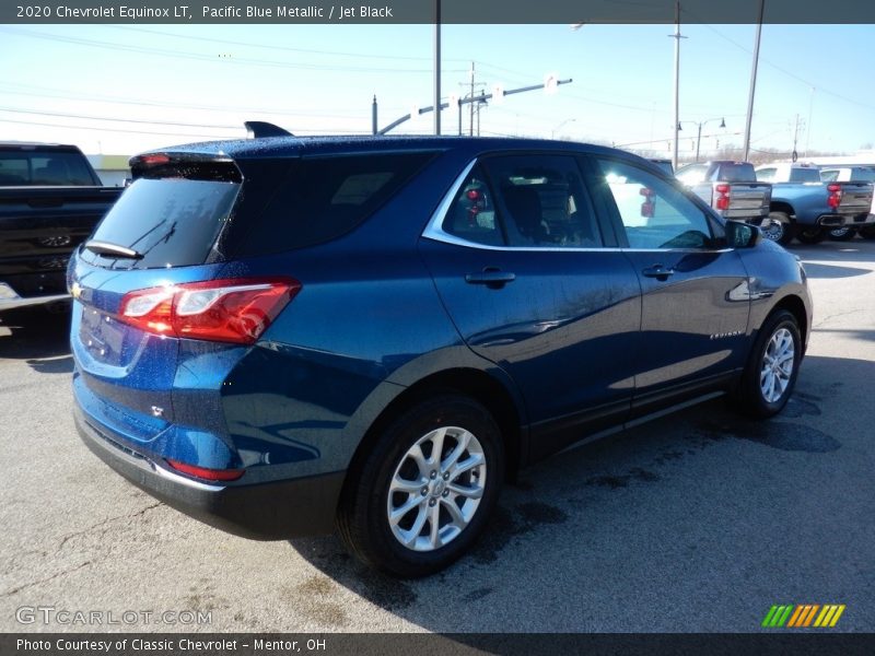 Pacific Blue Metallic / Jet Black 2020 Chevrolet Equinox LT