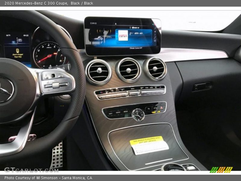 Black / Black 2020 Mercedes-Benz C 300 Coupe