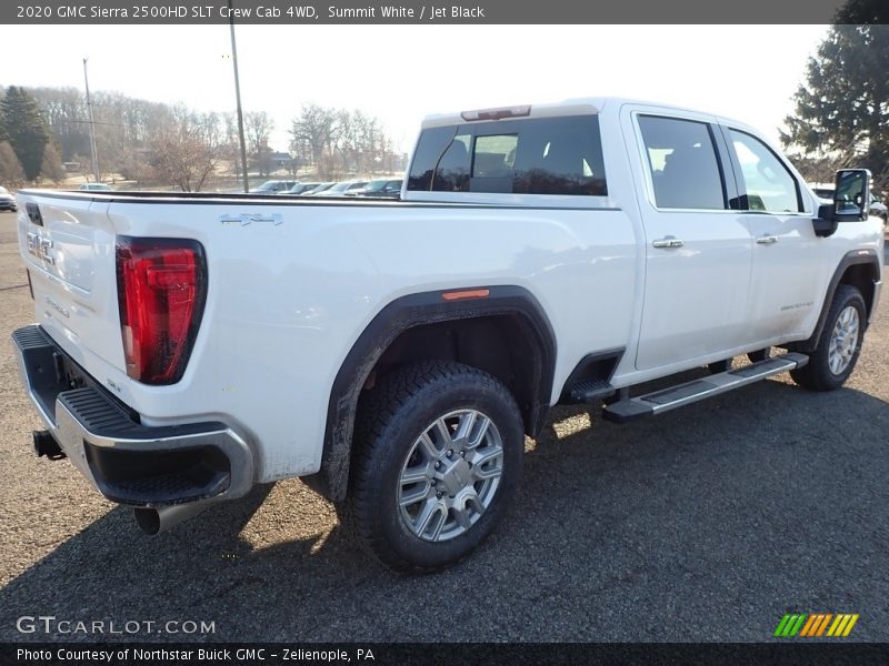 Summit White / Jet Black 2020 GMC Sierra 2500HD SLT Crew Cab 4WD