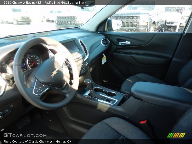 Pacific Blue Metallic / Jet Black 2020 Chevrolet Equinox LT