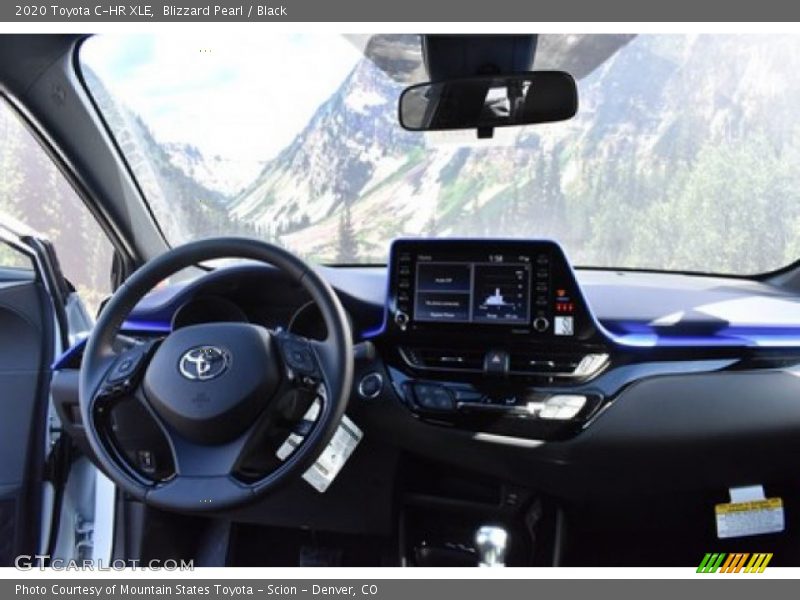 Blizzard Pearl / Black 2020 Toyota C-HR XLE