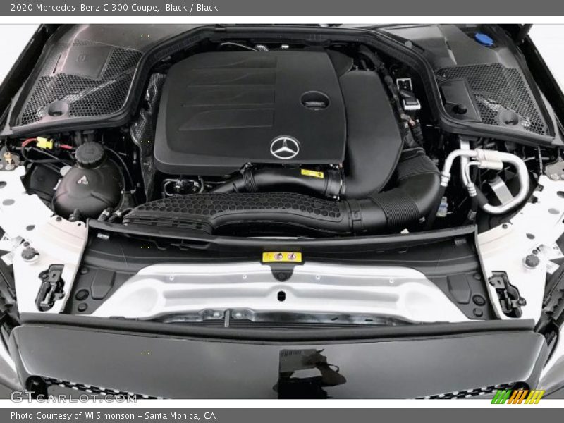 Black / Black 2020 Mercedes-Benz C 300 Coupe