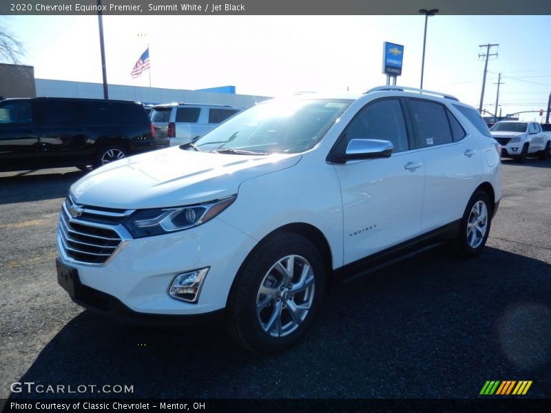 Summit White / Jet Black 2020 Chevrolet Equinox Premier